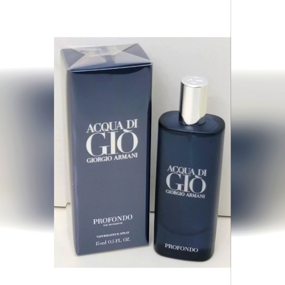 ACQUA DI GIO PROFONDO GIORGIO ARMANI 0.5 oz EDP Spray NEW IN SEALED BOX
